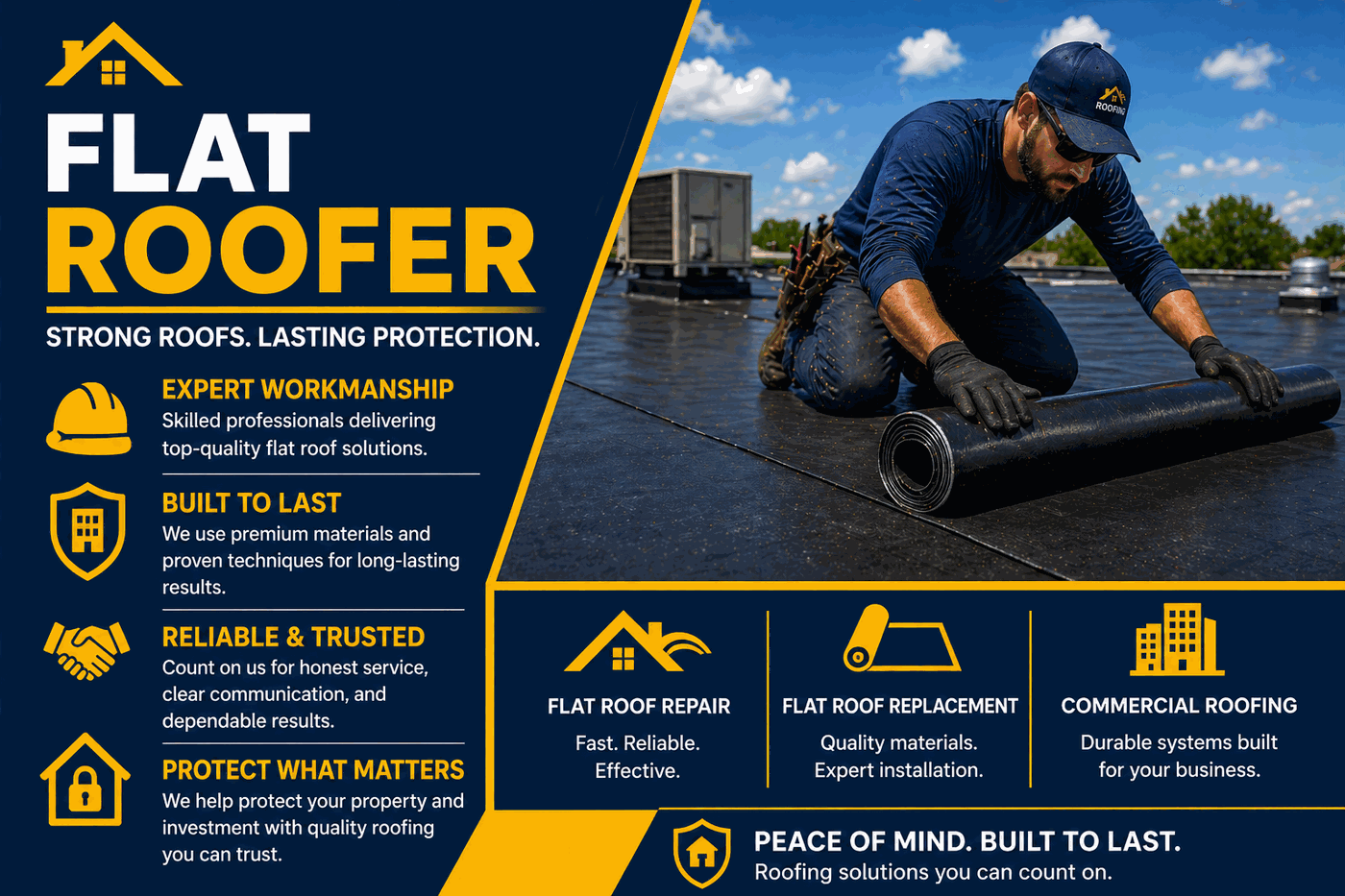 Sea Cliff ​Flat Roofer