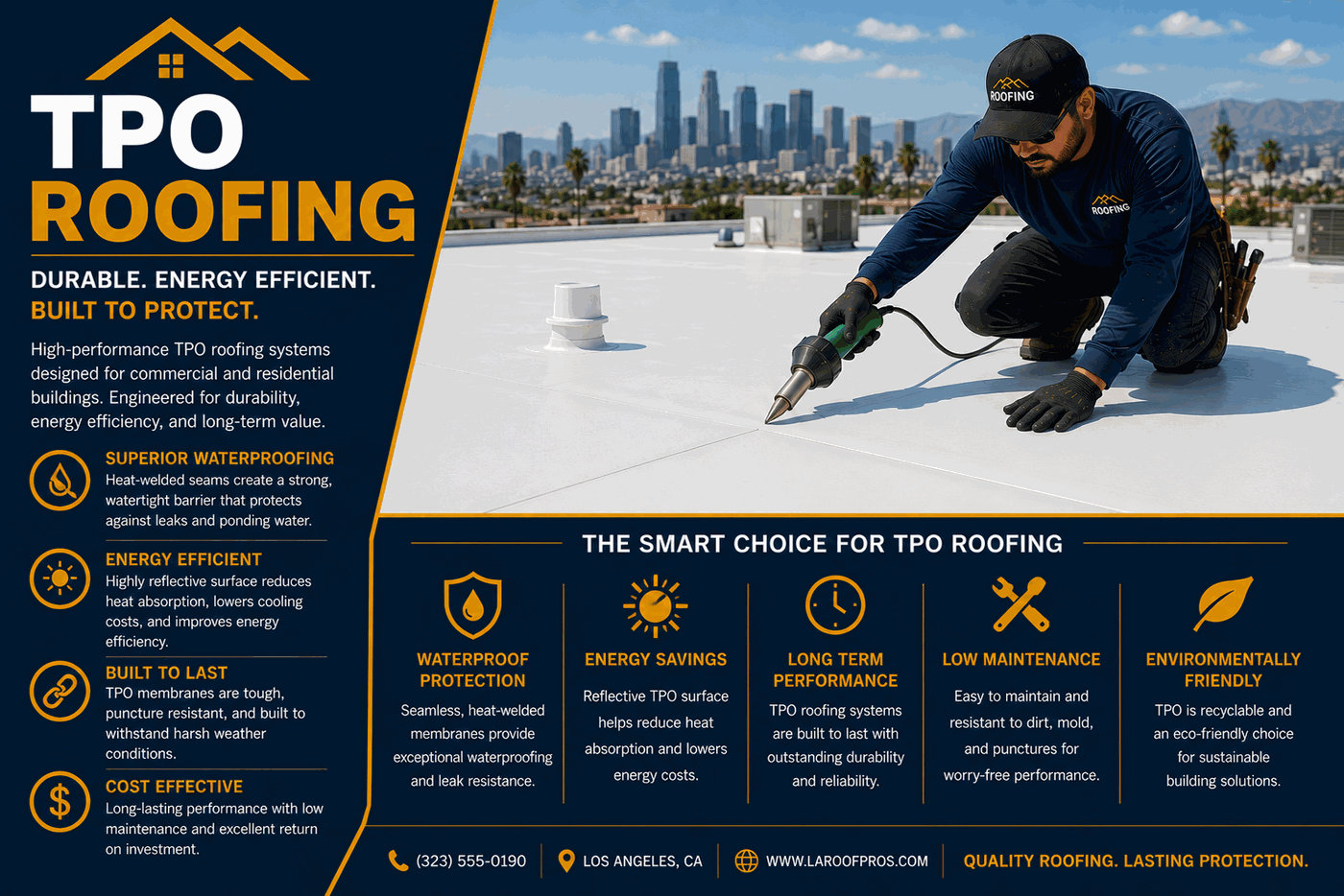 TPO Roofing Los Angeles
